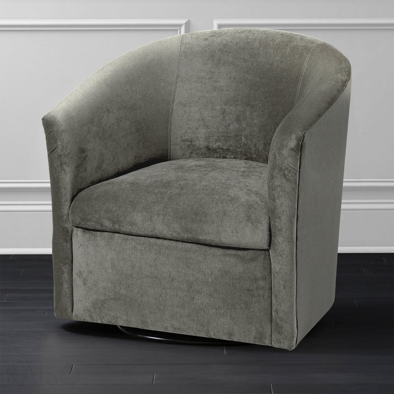 Fauteuil pivotant Ash, Grey