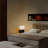 Zen Reclining Table Lamp with Nightlight - 20", White Linen Shade, 4-way Switch-320256560
