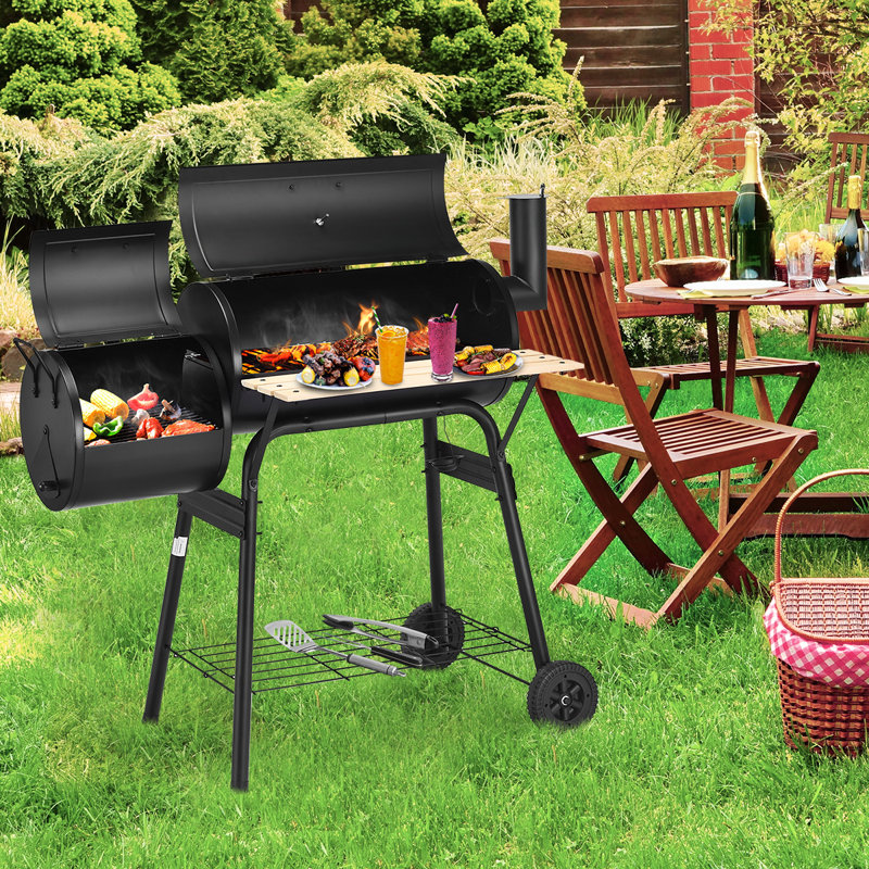 Dakota Fields Brogen 114cm W Charcoal Grill