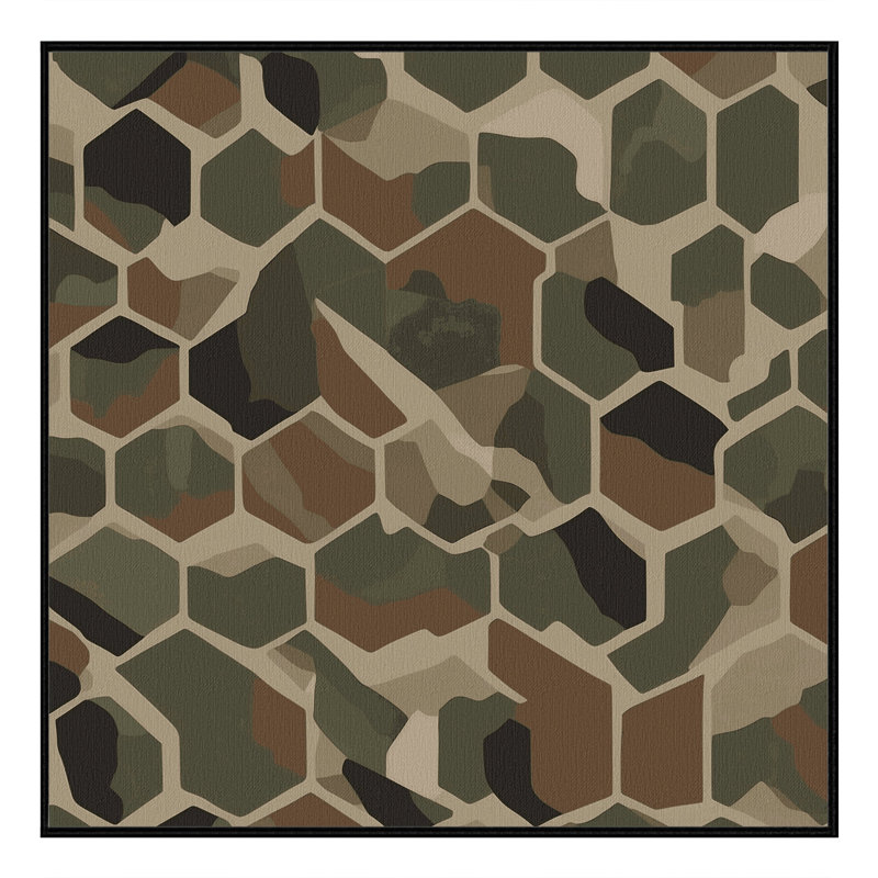 Linear Veil Rug, Square 8'