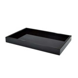 Mike + Ally Luxury Ice Lucite Large Countertop Organizer Tray for Bathroom & Bedroom