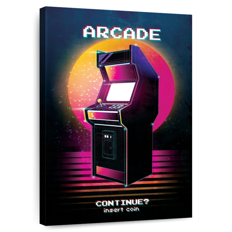 Keiraleigh Arcade Machine, H 24 po x l 16 po