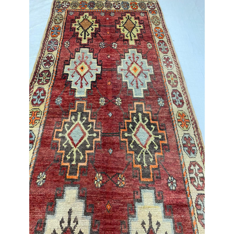 Tapis de couloir tribal Bhavith 4 x 10 Anatolian