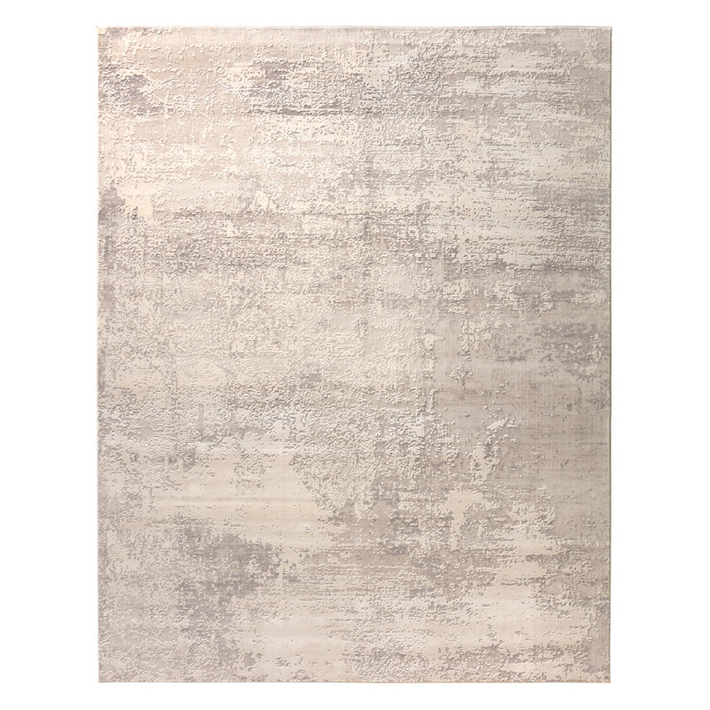 Manzi Abstract Indoor Rug, Round 7' x 10''