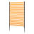 Wood Privacy Fence 1 Panel Slatted Air Conditioner Fence 39" W