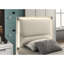 Cadre de lit contemporain blanc perle avec DEL, lit gigogne et panneaux pour la transformation de la chambre à coucher, blanc, cadre de lit, lit gigogne, panneaux, superbe décor-1466812470