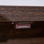 Buffet en bois de ferme l 63 po Pfarr avec portes en verre et tablettes réglables, brun-414355244