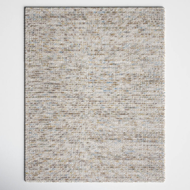 Elle Handmade Flatweave Area Rug in Ivory / Multi