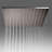 Fontana Erice 2-Way LED Brushed Nickel Rainfall Thermostatic Shower System with Handheld Shower and Handle Bar