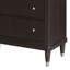 Commode 6 tiroirs brun