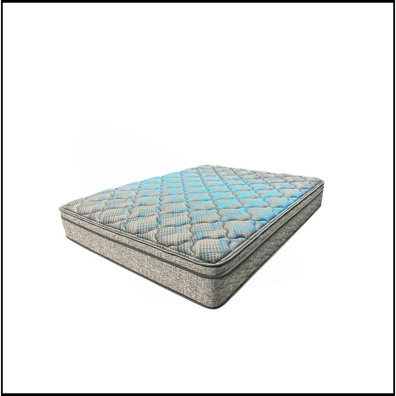 Restonic Comfort Care 10" Hybrid, Euro Top, Individual Pocketed Coil Mattress , Plush Comfort, Twin XL