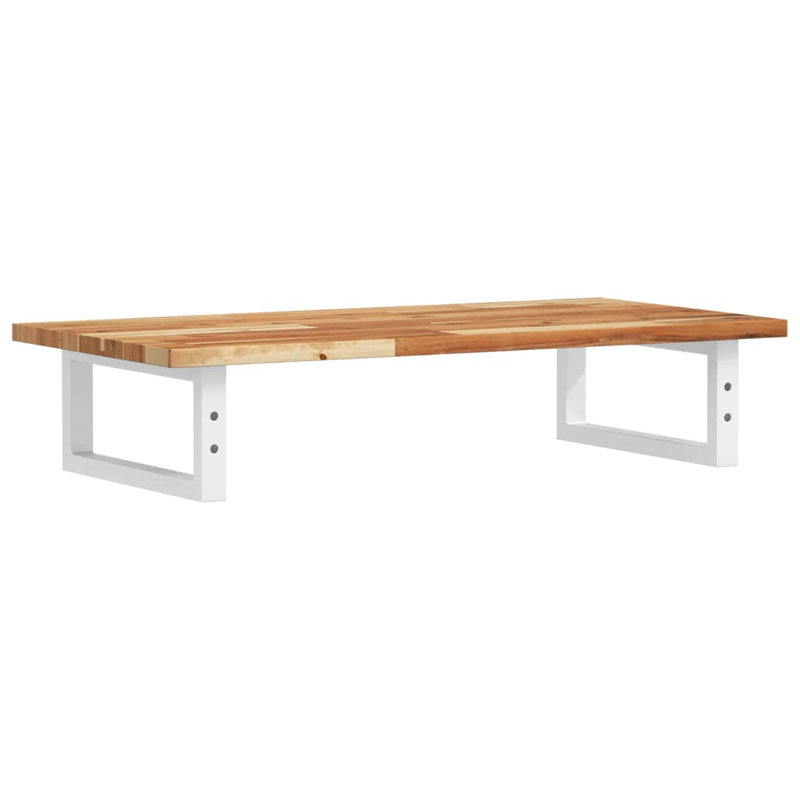 Accent Shelf, 2" H x 60" W x 40" D, White/Oak