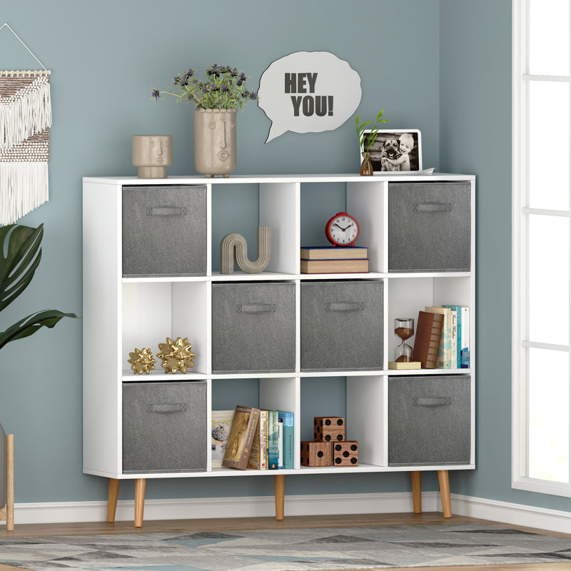 Craut Bookcase, White
