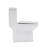 Ceramic One Piece Toilet For Bathroom, 12-Inch Rough-In, 1.1/1.6 GPF, Dual Flush With Soft Clsoing Seat, Powerful Dual Flush MAP 800G