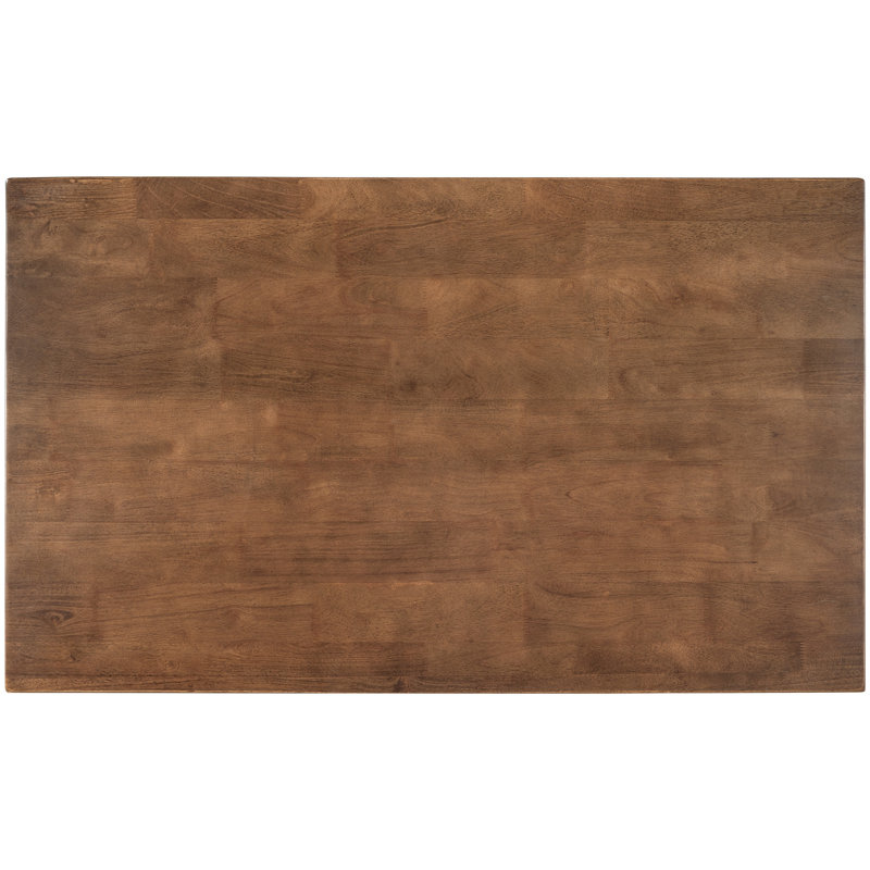 Style Kitchen Island With Butcher Block Top - Walnut, Cream White Medium Rustic Appeal Walnut&Cream Wood