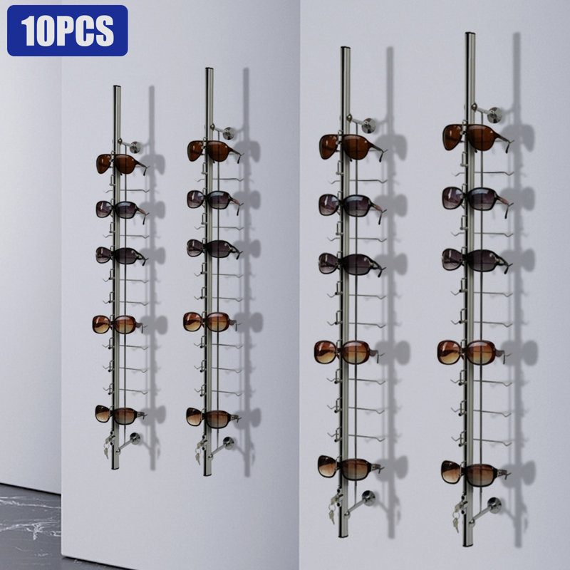 10 pcs Eyeglasses Display Rod Display Glasses Stand