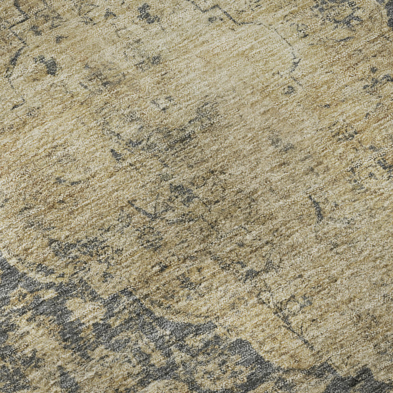 Premium Machine Washable Honig AMF1657 Global Rug, Rectangle 1'8" x 2'6"