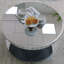 Table basse à miroir à deux niveaux