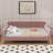 Upholstered Daybed With 4 Support Legs-1939575781-1939575835