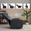 Fauteuil inclinable en cuir PU avec massage et chaleur, fauteuil inclinable en cuir PU avec 2 porte-gobelets, poches latérales-390483893