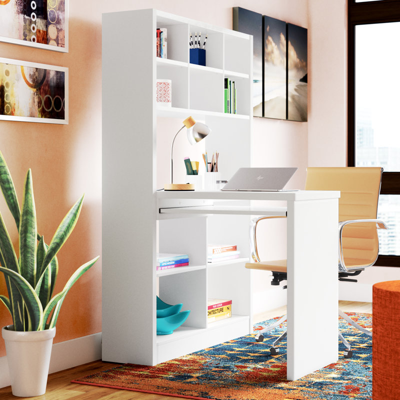 Frome L-Shaped Computer Desk, White