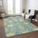 Machine Washable Indoor/Outdoor Cicel ACN1150 Teal