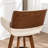 Modern Faux Leather Upholstered Swivel Stool-1709763390-1709763384