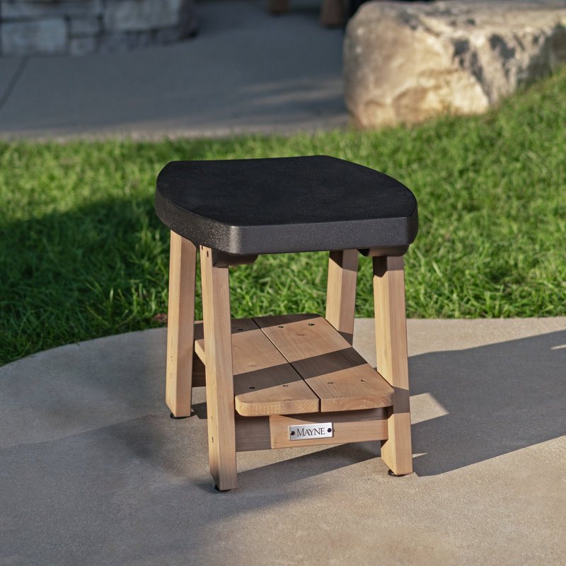 Table d'appoint pour l'extérieur Mayne Mesa, Grès