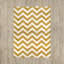 Tapis jaune / ivoire Cheney-904085515