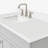 Hamlet 43 " W Freestanding Standard 1 Single Vanity Bathroom Vanity With White Quartz Top-138335131-138335130-94350838