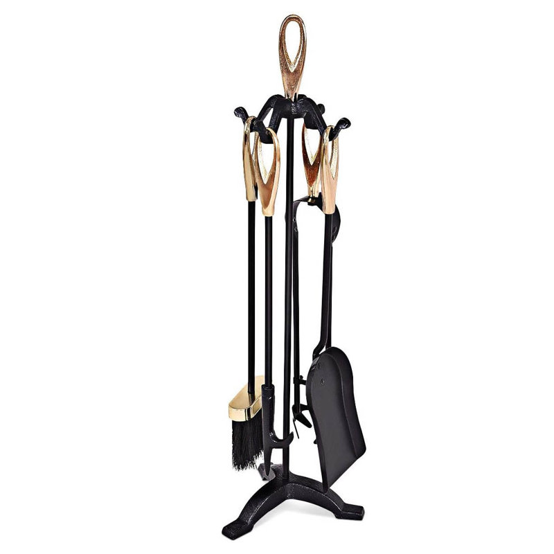 Iron Fireplace Tool Set