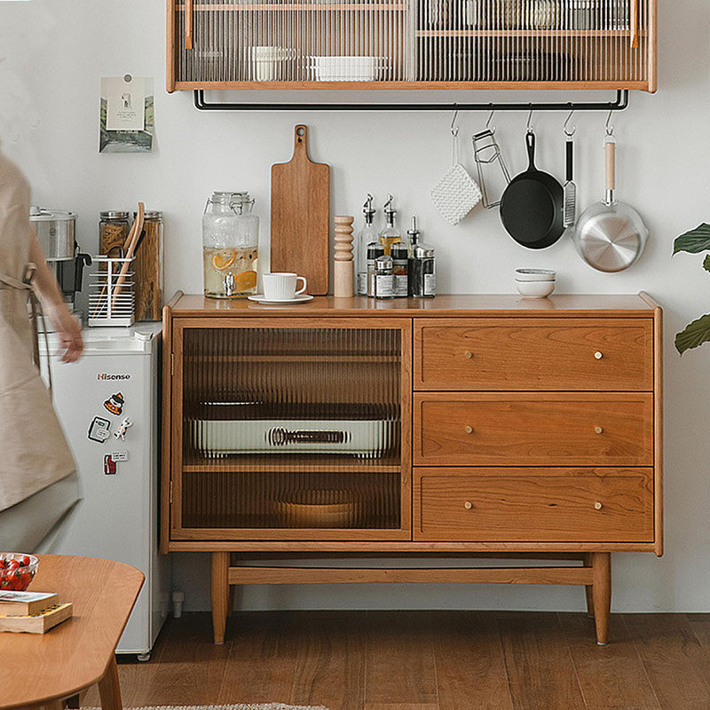 Simple Semi-transparent Storage Cabinet