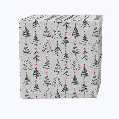 Emiry 100% Cotton No Pattern Square Napkin