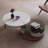 Retro-style microcrystalline coffee table