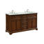 Ensemble de meuble-lavabo double 60 po Hermes-1138483687