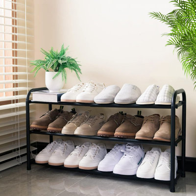 3-Tier Expandable Shoe Rack