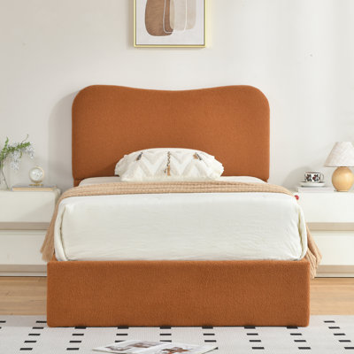 Lit plateforme tapissier Hayden