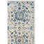 Tapis floral ivoire / bleu Osakis-1011643046