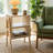 Set of 2 Stackable Accent Table Livingroom, Solid Pine Wood Coach Side Tables, Simple Nightstand-217753820