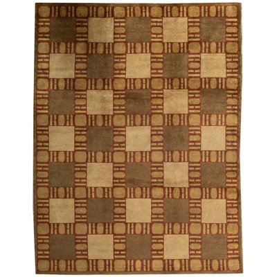 Hand-Knotted High-Quality Red Area Rug