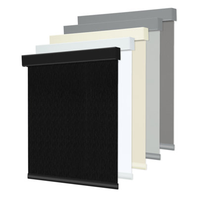  Blackout Roller Shades for Windows (Black,40"W x 72"H)