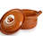 Ancient Cookware, Mexican Clay Lidded Cazuela Pot, Extra Large, Terracotta, 8 Quarts