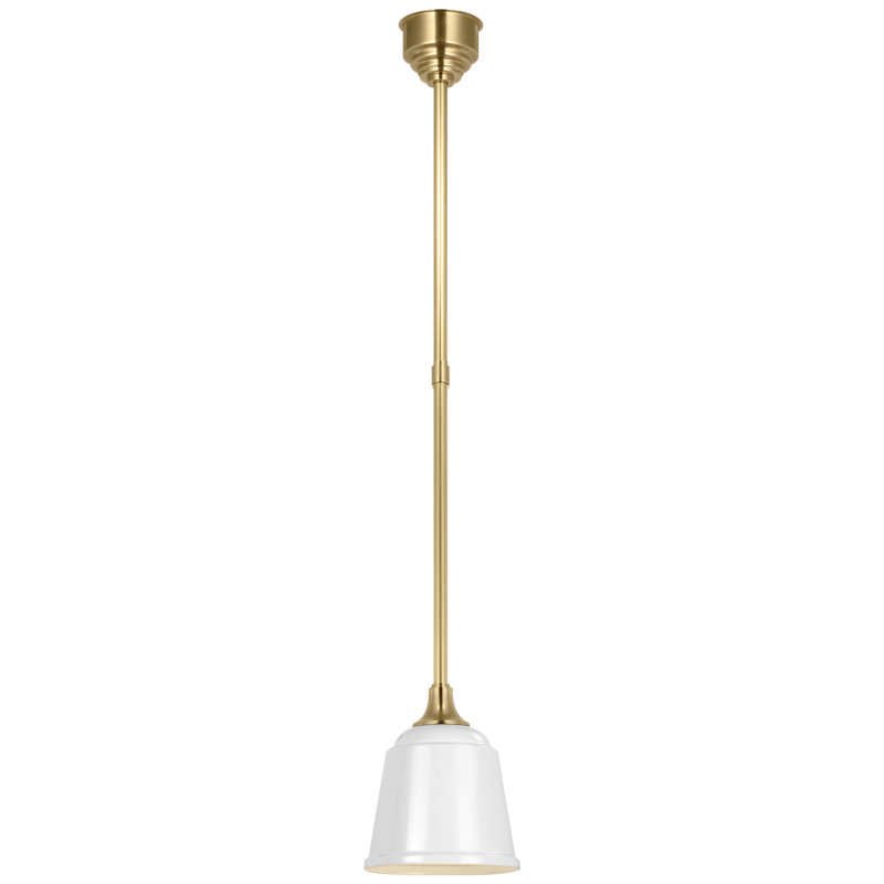 Thomas O'Brien 1 - Light LED Outdoor Pendant, 9.5" H x 8" W x 8" D