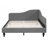 L-Shaped Linen Daybed, With Solid Wood Legs-1024657899-1024657898