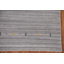Tapis rayé gris Gabbeh 6 x 10