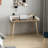 Modern Scandinavian Study Desk, Dore & White, 47.2 x 34.6 x 23.6 inches | 100% Melamine Coated Particle Board, Thickness: 0.7 inches | Stylish & Functional Design for Home Office, Study, or Workspace