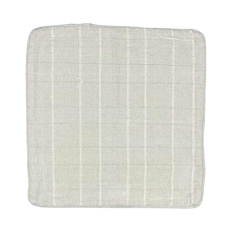 Clendon Beige Square Cushion