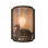Rustic Lodge 1 - Light LED Flush Mounted Sconce