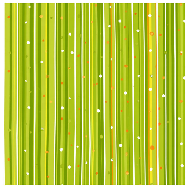 Housse de couette Green Stripes, Grand lit