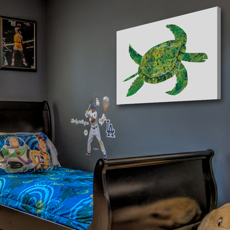 Turtle by Eric Carle - Painting on Canvas, 102cm H x 152cm W